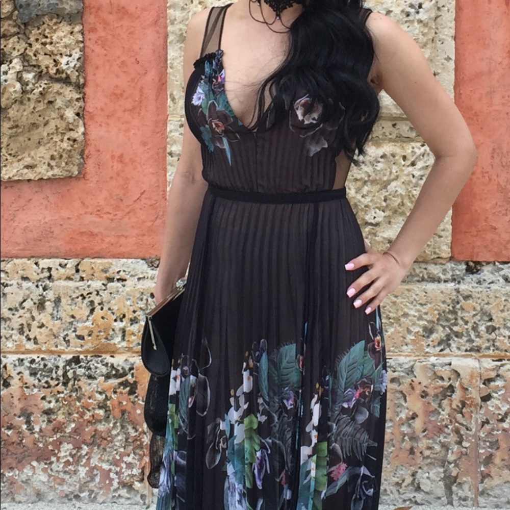 Floral maxi dress